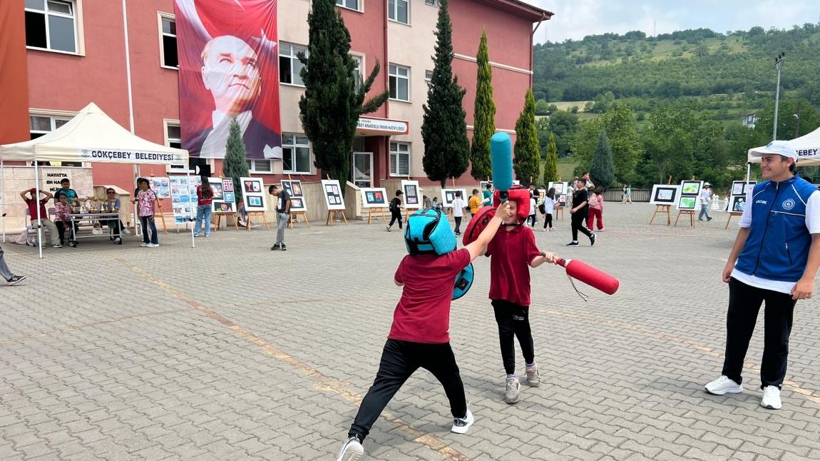 GÖKÇEBEY İMAM HATİP ORTAOKULU'NUN DÜZENLEMİŞ OLDUĞU YIL SONU ŞENLİĞİNE KATILDIK